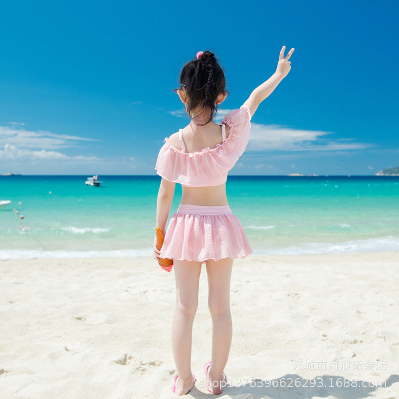 Mother-Daughter Matching Swimsuits for Kids