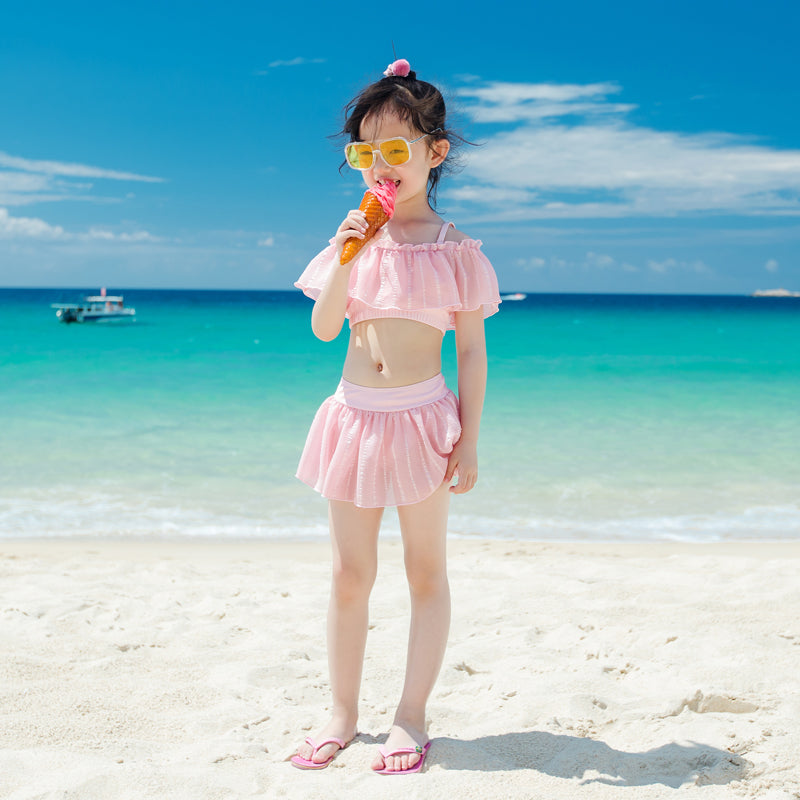 Mother-Daughter Matching Swimsuits for Kids